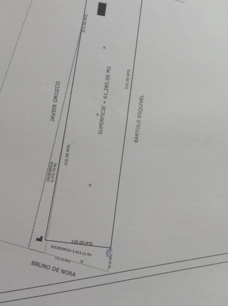 TERRENO EN VENTA